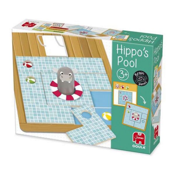 Vzdelávacia hra Diset Hippo's Pool 36 Kusy