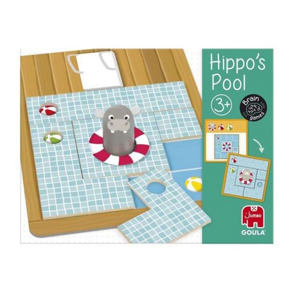 Vzdelávacia hra Diset Hippo's Pool 36 Kusy