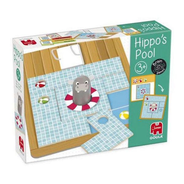 Vzdelávacia hra Diset Hippo's Pool 36 Kusy