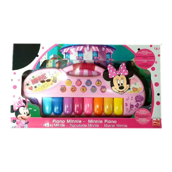 Hudobná hračka Reig 5533 Minnie Mouse Klavír